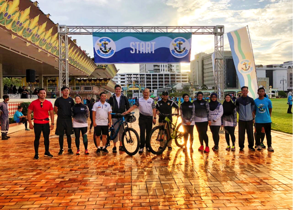 RBN FLEET OFFICERS PARTICIPATED IN THE WORLD MARITIME DAY CHARITY WALK, RUN AND CYCLE