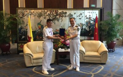 COMMANDER OF ROYAL BRUNEI NAVY ARRIVES GUANGZHOU, PEOPLE’S REPUBLIC OF CHINA FOR THE ASEAN-CHINA MARITIME EXERCISE 2018