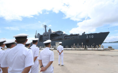 RSS ENDEAVOUR ARRIVES IN BRUNEI DARUSSALAM FOR MIDSHIPMAN SEA TRAINING DEPLOYMENT
