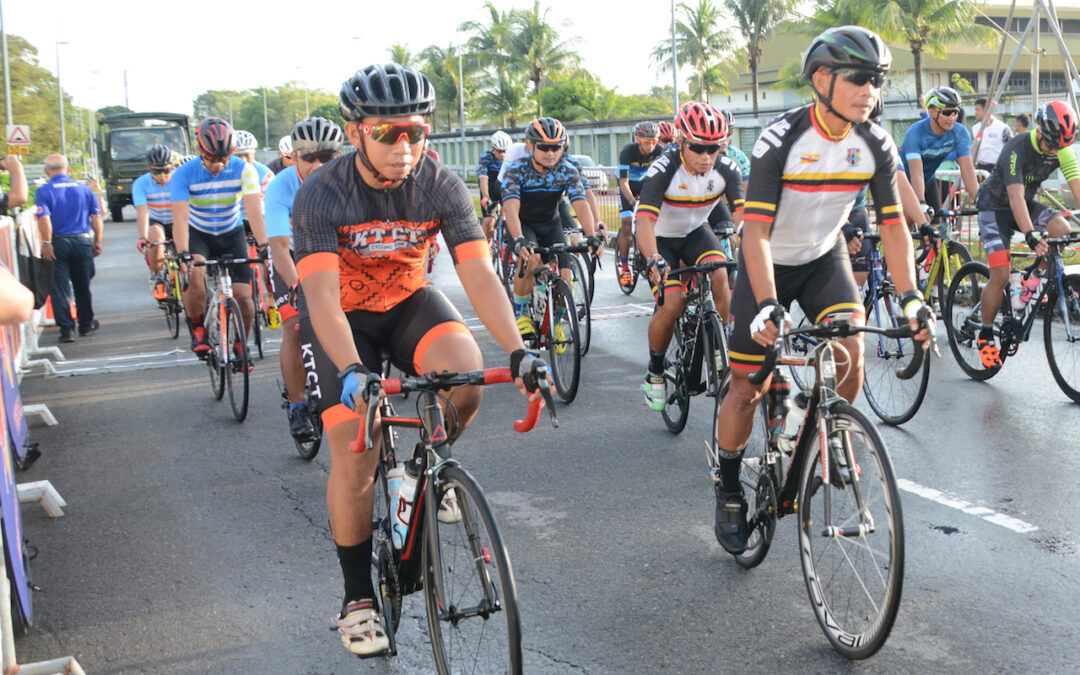 RBN PARTICIPATES 100 KM ROYAL BRUNEI ARMED FORCES INTER-SERVICES BICYCLE RACE