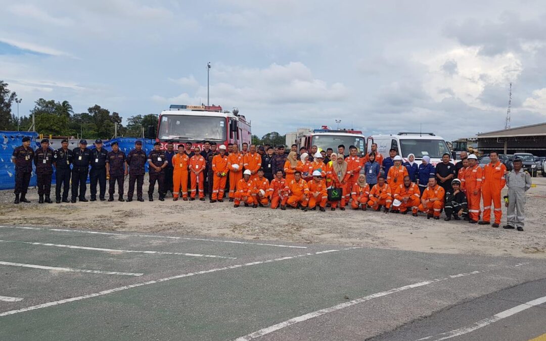 EXERCISE CAST IRON BETWEEN STL MUARA SUPPLY BASE EMERGENCY RESPONSE TEAM AND OTHER GOVERNMENT AGENCIES