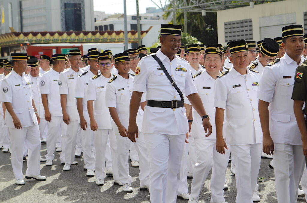 ROYAL BRUNEI NAVY JOINS THE NATIONAL MAULUD MASS GATHERING AND PROCESSION