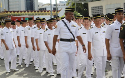 ROYAL BRUNEI NAVY JOINS THE NATIONAL MAULUD MASS GATHERING AND PROCESSION