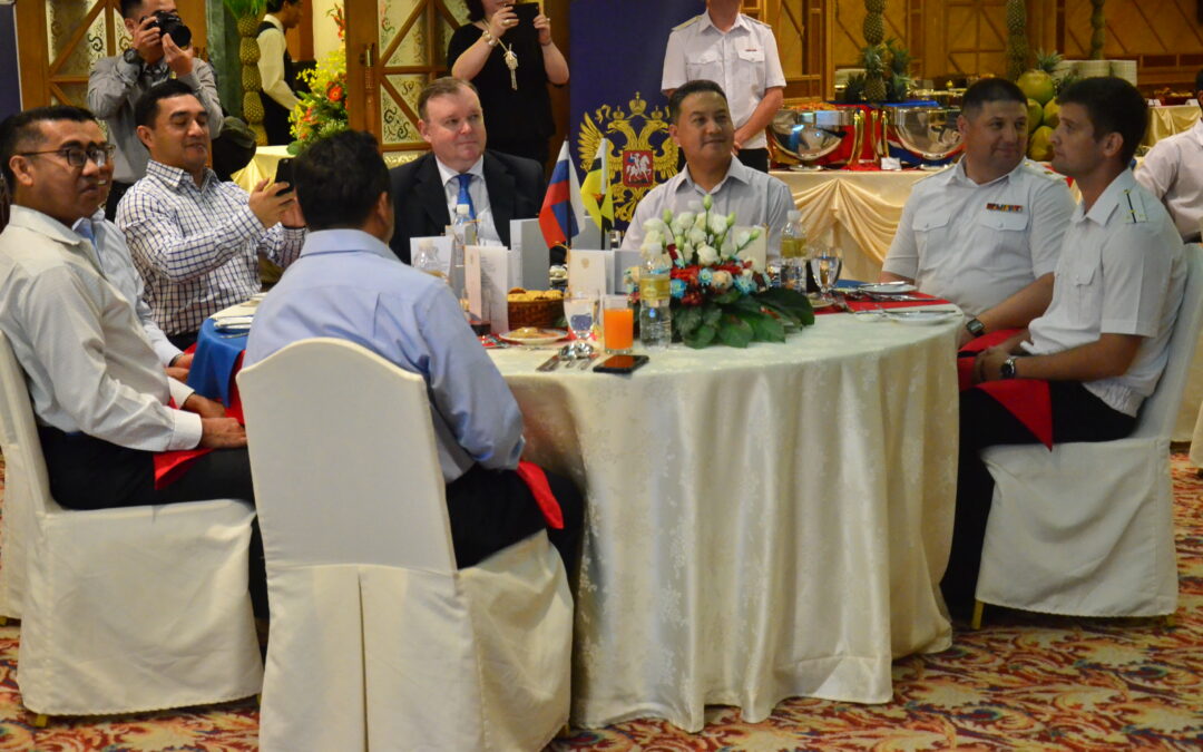 ACTING RBN COMMANDER ATTENDS RECEPTION OF THE RUSSIAN PACIFIC FLEET