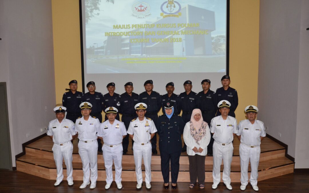 CLOSING CEREMONY FOR THE INTRODUCTORY AND GENERAL MECHANIC COURSE FOR THE MARINE POLICE, ROYAL BRUNEI POLICE FORCE