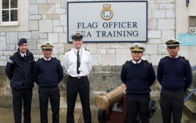 RBN ATTENDED WORKING VISITS TO FLAG OFFICER SEA TRAINING