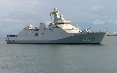 INDONESIAN NAVY SHIPS ARRIVED IN BRUNEI DARUSSALAM FOR GOODWILL VISIT
