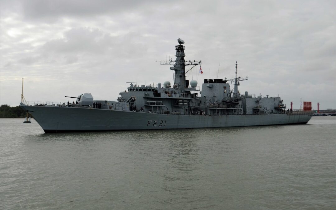 ROYAL BRUNEI NAVY RECEIVES GOODWILL VISIT FROM HMS ARGYLL