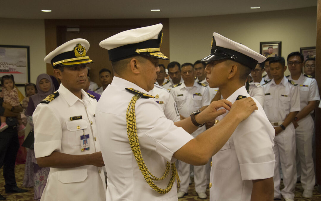 OFFICER CADET APPOINTMENT CEREMONY AT ROYAL BRUNEI NAVY