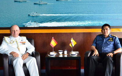 INTRODUCTORY CALL FROM NON-RESIDENT DEFENCE ATTACHÉ OF SPAIN ACCREDITED TO BRUNEI DARUSSALAM TO RBN COMMANDER