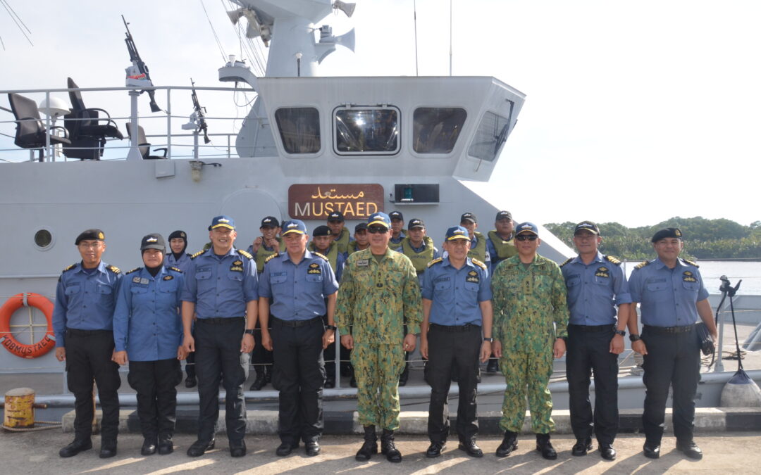 ​RBAF COMMANDER WORKING VISIT TO KDB MUSTAED