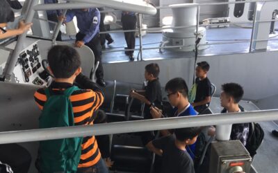 LANGUAGE AND LITERATURE BUREAU, SENGKURONG, VISIT ROYAL BRUNEI NAVY