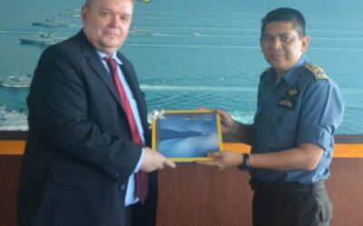 COMMANDER RBN RECEIVED COURTESY CALL BY VLADEN STANISLAVOVICH SEMIVOLOS