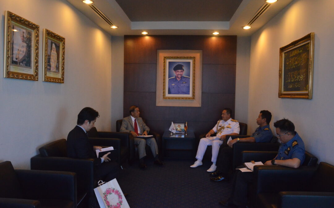 COURTESY CALL FROM AMBASSADOR EXTRAORDINARY AND PLENIPOTENTIARY OF JAPAN