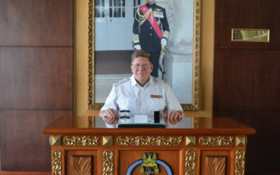 COMMANDER RBN RECEIVED COURTESY CALL FROM ASSISTANT OF THE CHIEF OF THE RUSSIAN NAVY
