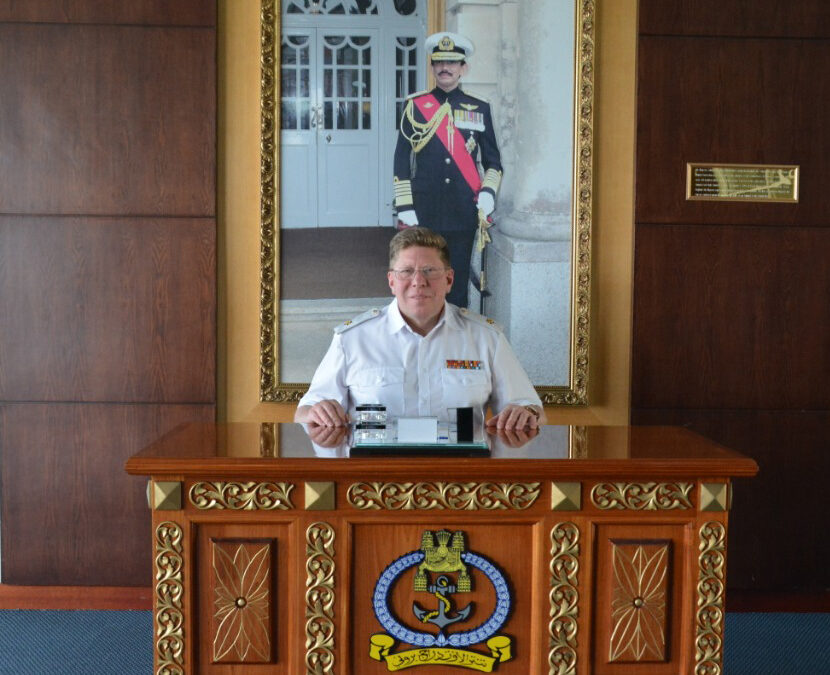 COMMANDER RBN RECEIVED COURTESY CALL FROM ASSISTANT OF THE CHIEF OF THE RUSSIAN NAVY