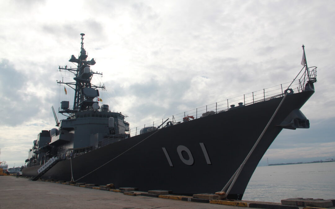 ROYAL BRUNEI NAVY RECEIVES GOODWILL VISIT FROM JMSDF JS IZUMO, JS MURASAME AND JS AKEBONO
