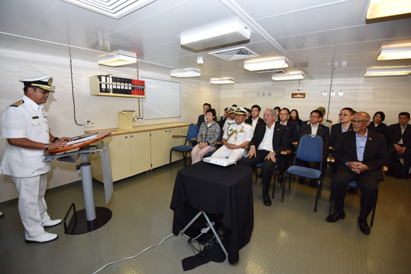 ROYAL BRUNEI NAVY RECEIVES HIGH-LEVEL DELEGATION FROM 7TH YOUNG LEADERS’ PROGRAMME
