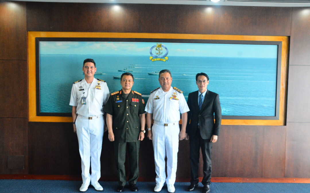 FAREWELL CALL FROM OUTGOING DEFENCE ATTACHÉ LAO PEOPLE’S DEMOCRATIC REPUBLIC TO RBN