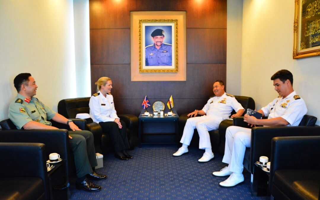 FAREWELL CALL FROM OUTGOING DENTAL OFFICER TO COMMANDER RBN