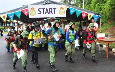 ROYAL BRUNEI NAVY EMERGED AS CHAMPION IN ROYAL BRUNEI ARMED FORCES FEMALE PERSONNEL ORIENTEERING CHALLENGE 2016/2017