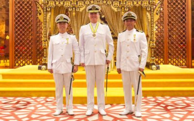 SENIOR ROYAL BRUNEI NAVY OFFICERS AMONG RECIPIENTS OF STATE DECORATIONS