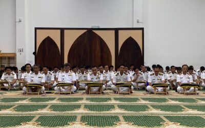 ROYAL BRUNEI NAVY HOLDS HALAQAH CEREMONY AND SUBUH RELIGIOUS TALK IN CONJUNCTION WITH MAULIDUR RASUL 1448H
