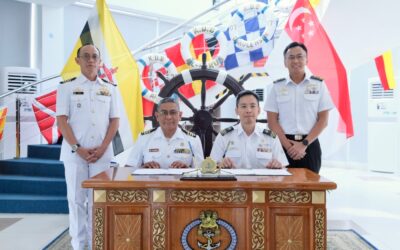 ROYAL BRUNEI NAVY AND REPUBLIC OF SINGAPORE NAVY FORMALISE ENGINEERING AND LOGISTICS COOPERATION WITH SIGNING OF TERMS OF REFERENCE